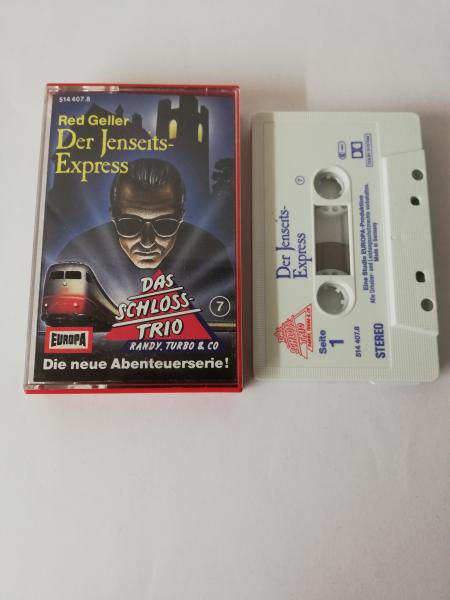 Das Schlosstrio Folge 7 Der Jenseits-Express Weiß mit Blauen Druck 514407.8 Europa