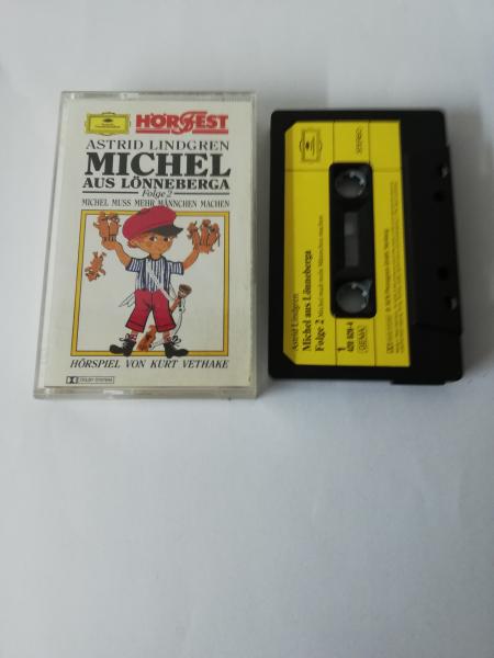 Michel aus Lönneberga Michel muss mehr Männchen machen  Folge 2 Schwarz mit Gelben Aufkleber 420626-4 Deutsche Grammophon