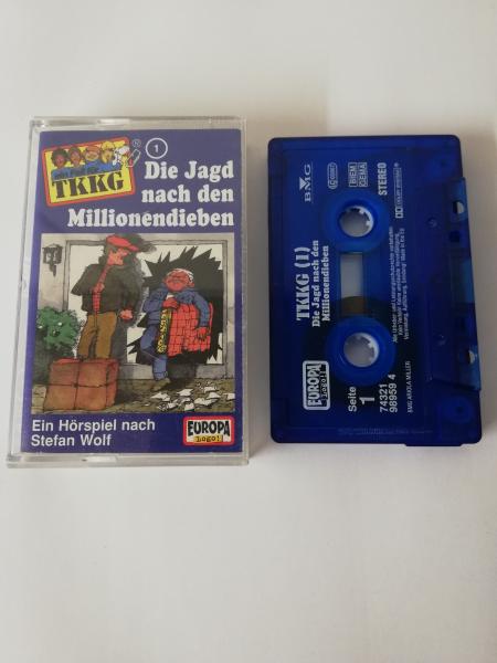 TKKG Folge 1 Die Jagd nach den Millionendieben Blau mit Weißen Druck 7432198959 4 Europa