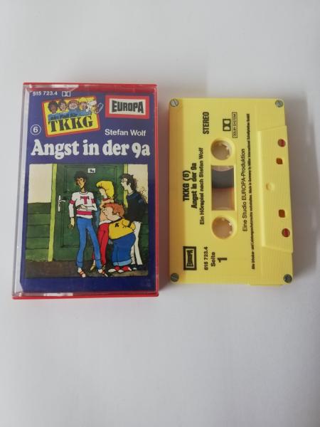 TKKG Folge 6 Angst in der 9a 4-fach geschraubt Gelb 515723.4 Europa