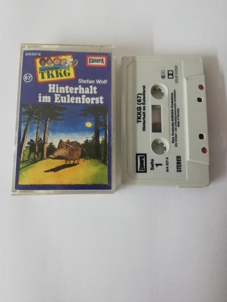 TKKG Folge 67 Hinterhalt im Eulenforst Grau mit Schwarzen Druck 514327.6 Europa