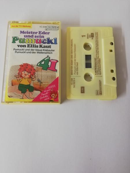 Pumuckl Folge 41 und der blaue Klabauter/und der Wellensittich Beige mit Braunen Druck 1C238147073 4 EMI