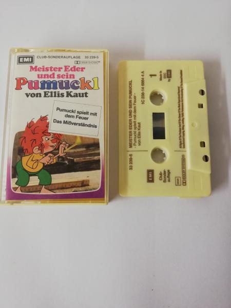 Pumuckl spielt mit dem Feuer/Das Mißverständnis Beige mit Braunen Druck 33239-5 Club-Sonderauflage EMI