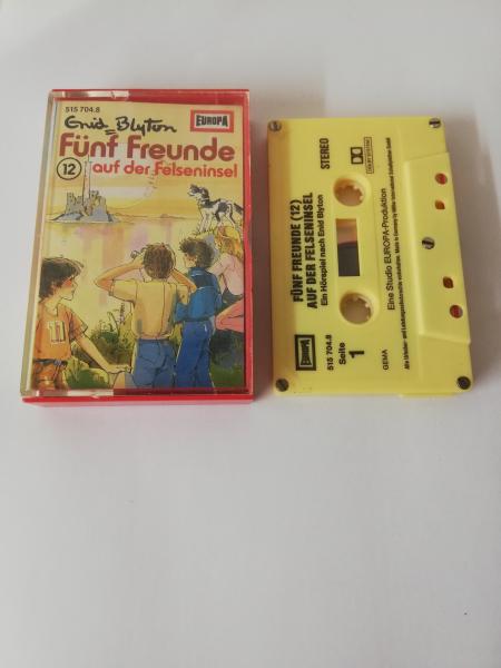 Fünf Freunde Folge 12 auf der Felseninsel 5-fach Silber geschraubt Gelb 515704.8 (Blau Oranges Cover) Europa