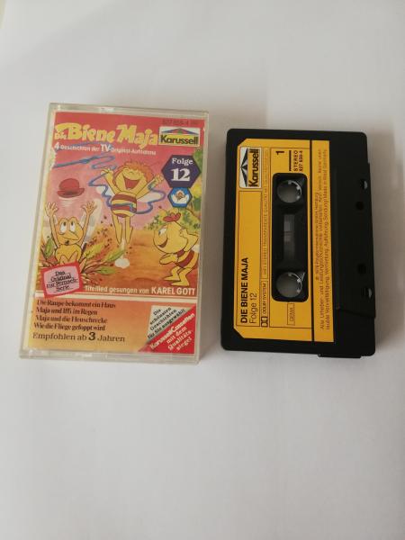 Die Biene Maja Folge 12 Schwarz mit Gelben Aufkleber 827859-4 Karussell