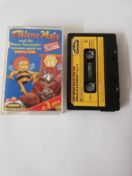 Die Biene Maja Folge 14 Schwarz mit Gelben Aufkleber 829913-4 Karussell