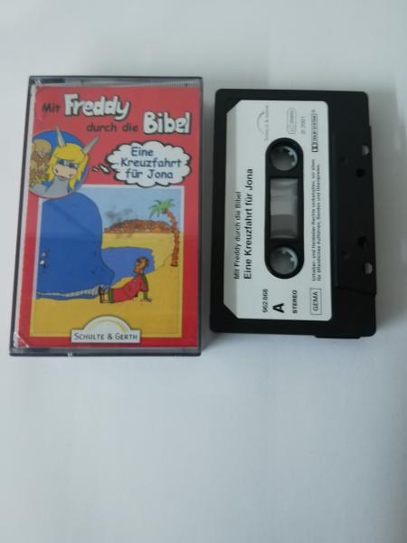 Mit Freddy durch die Bibel Folge 8 Eine Kreuzfahrt für Jona  Schwarz mit Weißen Aufkleber 962868