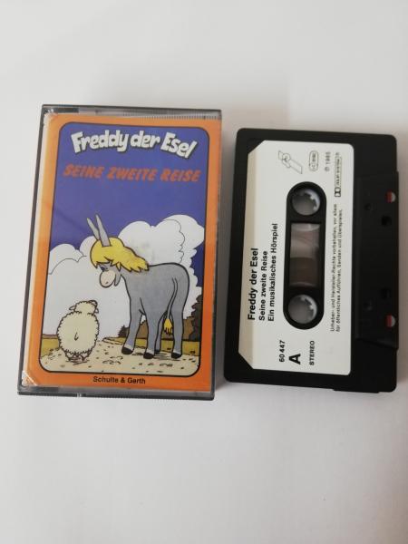 Freddy der Esel Folge 2 seine zweite Reise Schwarz mit Weißen Aufkleber 60447