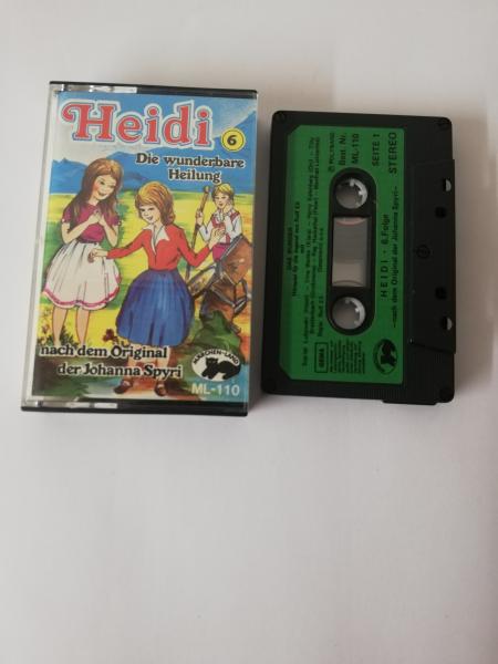 Heidi Folge 6 Die wunderbare Heilung 5-fach Schwarz geschraubt Schwarz mit Grünen Aufkleber ML-110 Märchen-Land