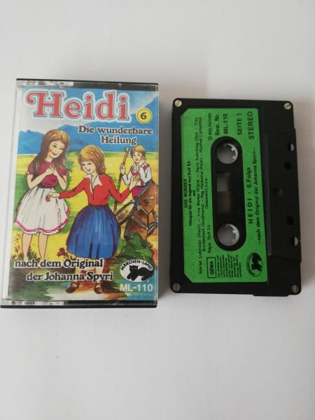 Heidi Folge 6 Die wunderbare Heilung 4-fach Silber geschraubt Schwarz mit Grünen Aufkleber ML-110 Märchen-Land
