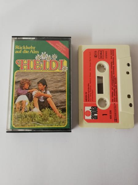 Heidi Folge 4 Rückkehr auf die Alm Grau mit Roten Aufkleber 400226-260 Ariola