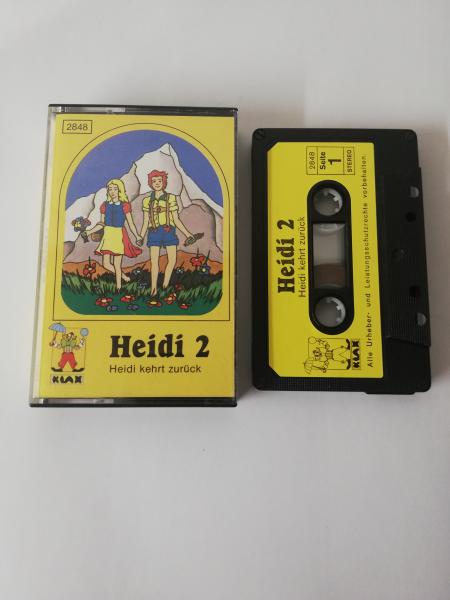 Heidi 2 4-fach Schwarz geschraubt Schwarz mit Gelben Aufkleber 2848 Klax