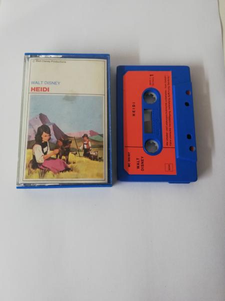 Heidi Blau mit Roten Aufkleber MC 309607 Walt Disney Disneyland Records