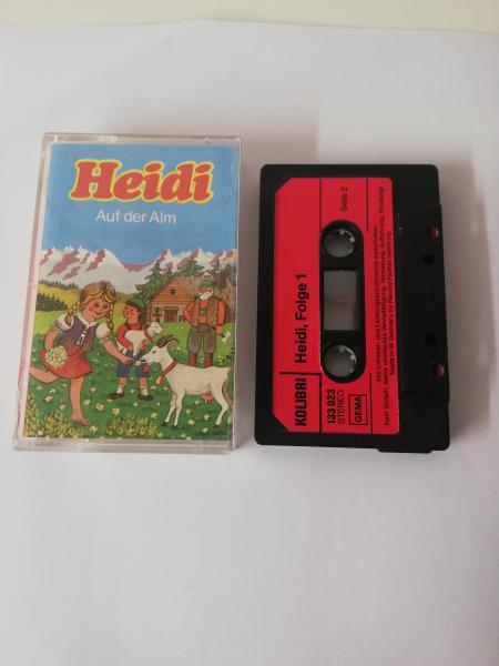 Heidi Folge 1 Auf der Alm 5-fach Schwarz geschraubt Schwarz mit Roten Aufkleber 133023 Kolibri