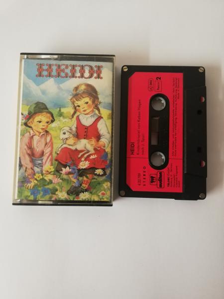 Heidi 4-fach Silber geschraubt Schwarz mit Roten Aufkleber 4.22789 CD Für Dich Auditon Teldec