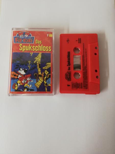 Fix und Foxi Folge 1 Das Spukschloss Rot mit Schwarzen Druck 844850-4/13 Universal
