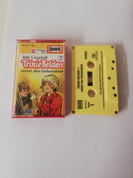 Trixie Belden Folge 7 rettet den Geheimclub 5-fach Silber geschraubt Gelb 515747.1 Europa