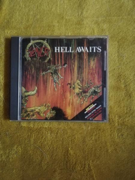 Slayer- Hell Awaits 1984 Metal Blade CD Zorro 8