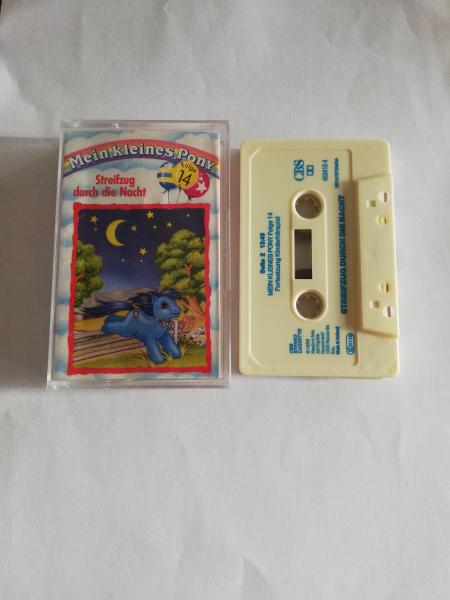 Mein kleines Pony Folge 14 Streifzug durch die Nacht Weiß mit Blauen Druck 463415-4 CBS