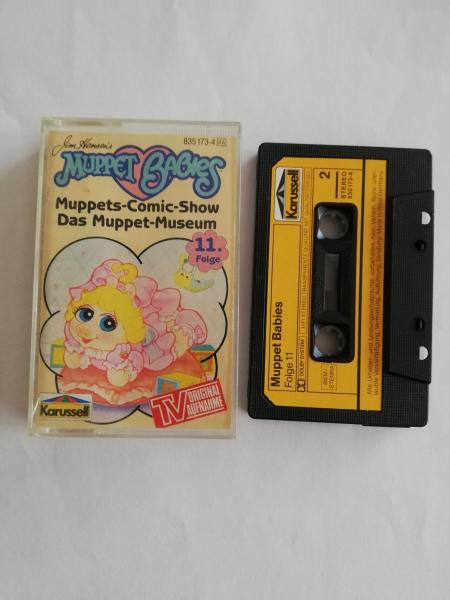 Die Muppet Babies Folge 11 Muppets-Comic-Show/Das Muppet-Museum Schwarz mit Gelben Aufkleber 835173-4 Karussell