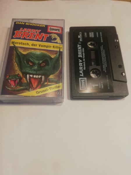 Larry Brent Folge 2 Marotsch, der Vampir-Killer Schwarz mit Weißen Druck 7432178600 4 Europa
