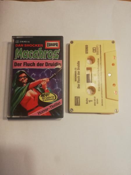 Macabros Folge 1 Der Fluch der Druidin 5-fach Silber geschraubt Gelb 516451.6 Europa