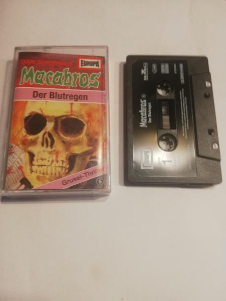 Macabros Folge 6 Der Blutregen Schwarz mit Weißen Druck 7432188039.4 Europa