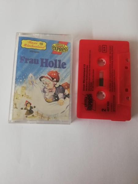 Unser Märchenland Folge 13 Frau Holle Rot mit Schwarzen Druck 497532-215 Ariola Express