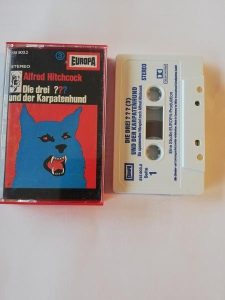 Die Drei Fragezeichen Folge 3 und der Karpatenhund Weiß Blau 515903.2 Europa
