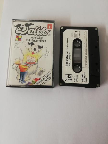 Waldo Folge12 Geburtstag mit Hindernissen 4-fach Silber geschraubt Schwarz mit Weißen Aufkleber 4.60512 CD OHHA