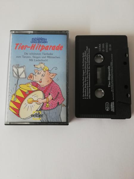 Spielen und Lernen Tier-Hitparade Schwarz mit Weißen Druck P 1995-2