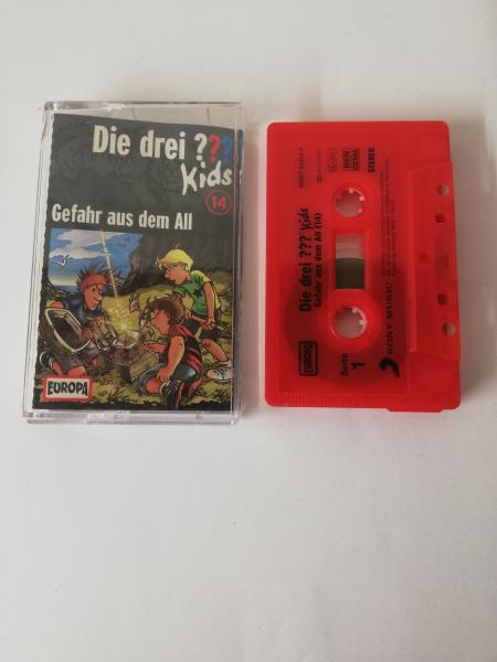 Die Drei Fragezeichen Kids Folge14 Gefahr aus dem All Rot mit Schwarzen Druck 8869755414 4 Europa