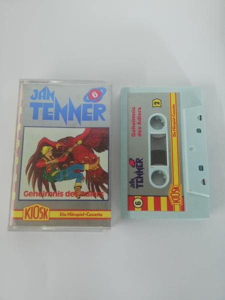 Jan Tenner Folge 6 Geheimnis des Adlers Weiß mit Silbernen Aufkleber 4.27706 CD Kiosk