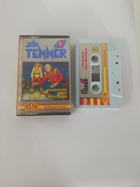 Jan Tenner Folge 7 Finsternis über Westland Weiß mit Silbernen Aufkleber 4.27707 CD Kiosk