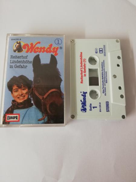 Wendy Folge 1 Reiterhof Lindenhöhe in Gefahr 5-fach Silber geschraubt Weiß mit Rot-Blauen Druck 514231.8 Europa