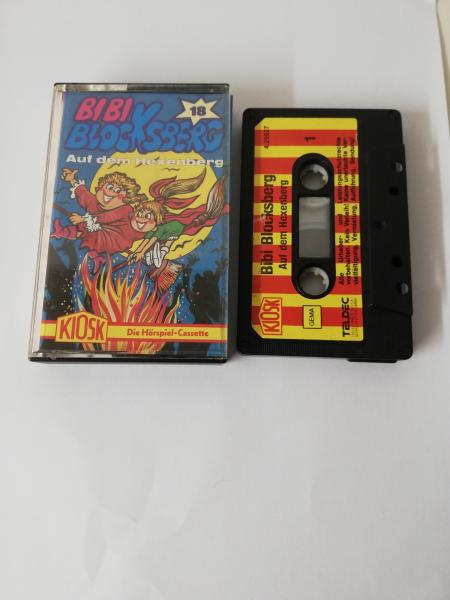 Bibi Blocksberg Folge 18 Auf dem Hexenberg 4-fach Schwarz geschraubt Schwarz mit Rot-Gelben Aufkleber 4.25927 CD Kiosk