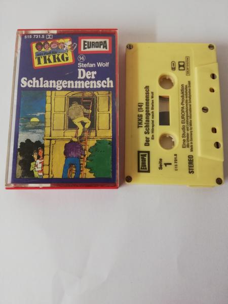 TKKG Folge 14 Der Schlangenmensch 5-fach Silber geschraubt Gelb 515731.5 Europa