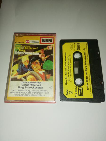 Freche Ritter auf Burg Schreckenstein Folge 2 Schwarz mit Gelben Aufkleber 515612.2 Europa Schneider