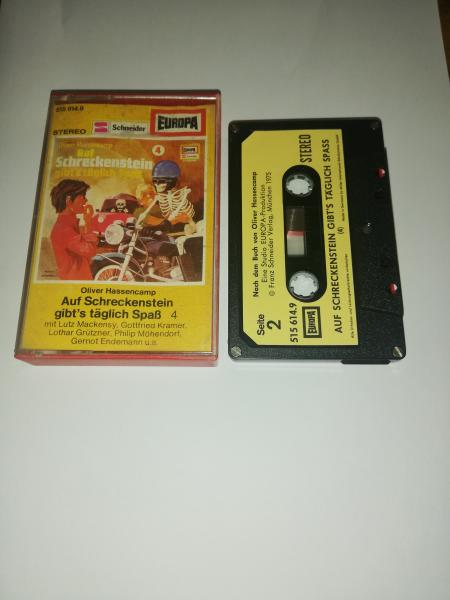 Auf Schreckenstein gibt`s täglich Spaß Folge 4 5-fach Silber geschraubt Schwarz mit Beigen Aufkleber 515614.9 Europa Schneider