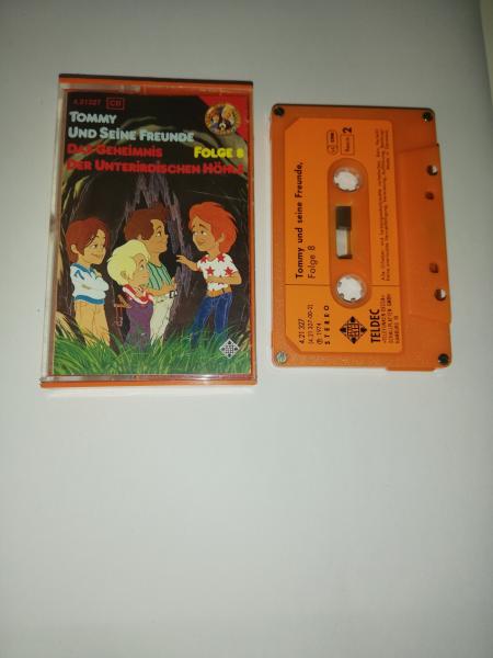 Tommy und seine Freunde Folge 8 4-fach Silber geschraubt Orange mit Orangen Aufkleber 4.21327 CD Telefunken