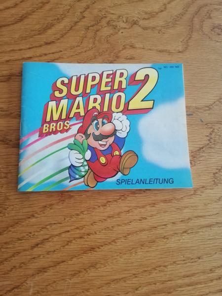 Super Mario 2 NES Anleitung Nintendo
