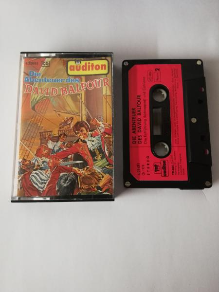 Die Abenteuer des David Balfour 5-fach Silber geschraubt Schwarz mit Roten Aufkleber 4.23651 CD Auditon