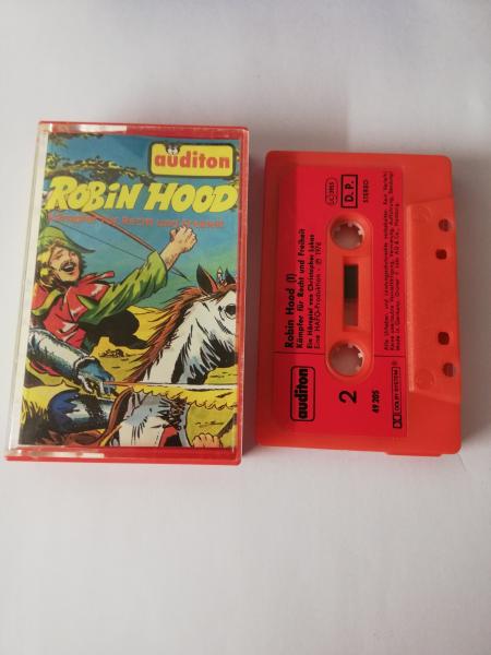 Robin Hood Kämpfer für Recht und Freiheit Rot mit Roten Aufkleber 49205 UW Auditon