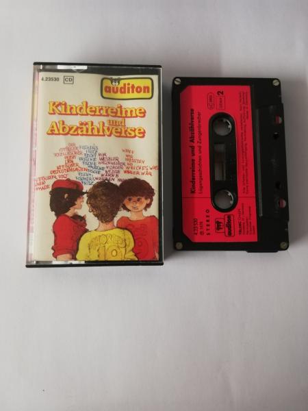 Kinderreime und Abzählverse 4-fach Silber geschraubt Schwarz mit Roten Aufkleber 4.23530 CD Auditon