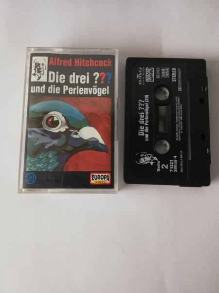 Die Drei Fragezeichen Folge 39 und die Perlenvögel Schwarz mit Weißen Druck 7432138839 4 Europa