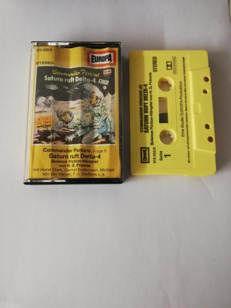 Commander Perkins Folge 5 Saturn ruft Delta-4 Gelb 515622.0 Europa(Cover leicht wellig)