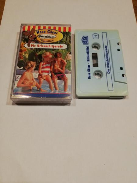 Hase Cäsar Bitteschööön! Die Urlaubshitparade Weiß mit Blauen Druck 4.27352 Kiosk