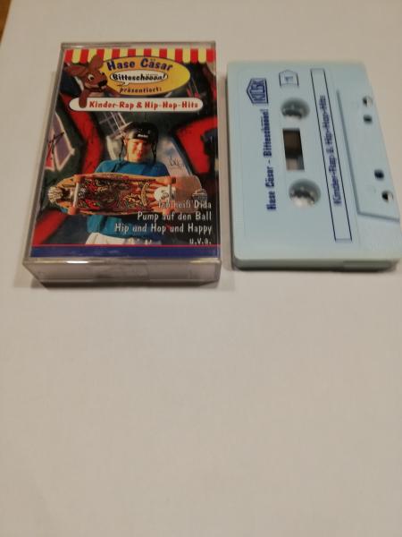 Hase Cäsar Bitteschööön! Kinder-Rap & Hip-Hop-Hits Weiß mit Blauen Druck 4.27354 Kiosk