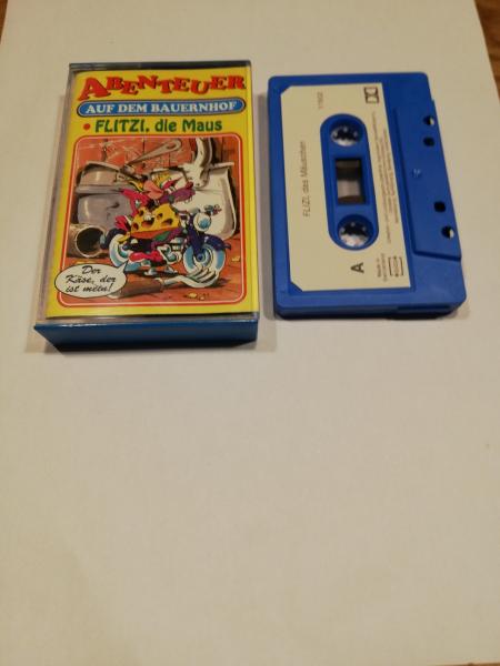 Abenteuer auf dem Bauernhof Folge 2 Flitzi, die Maus Blau mit Weißen Aufkleber MJ11502