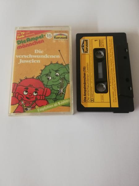 Die Ampelmännchen Folge 15 Die verschwundenen Juwelen Schwarz mit Gelben Aufkleber 825311-4 Karussell